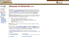 Desktop Screenshot of metalinks.com